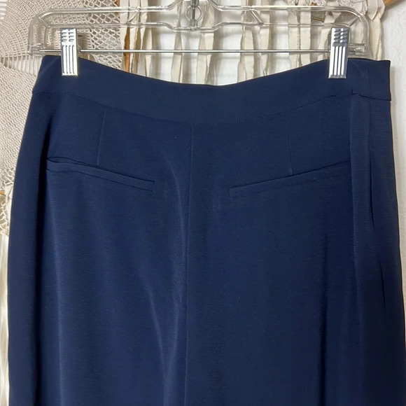 Derek Lam 10 Crosby NWT size 8 Navy Sailor Pant With Silver Detail - Picture 6 of 11